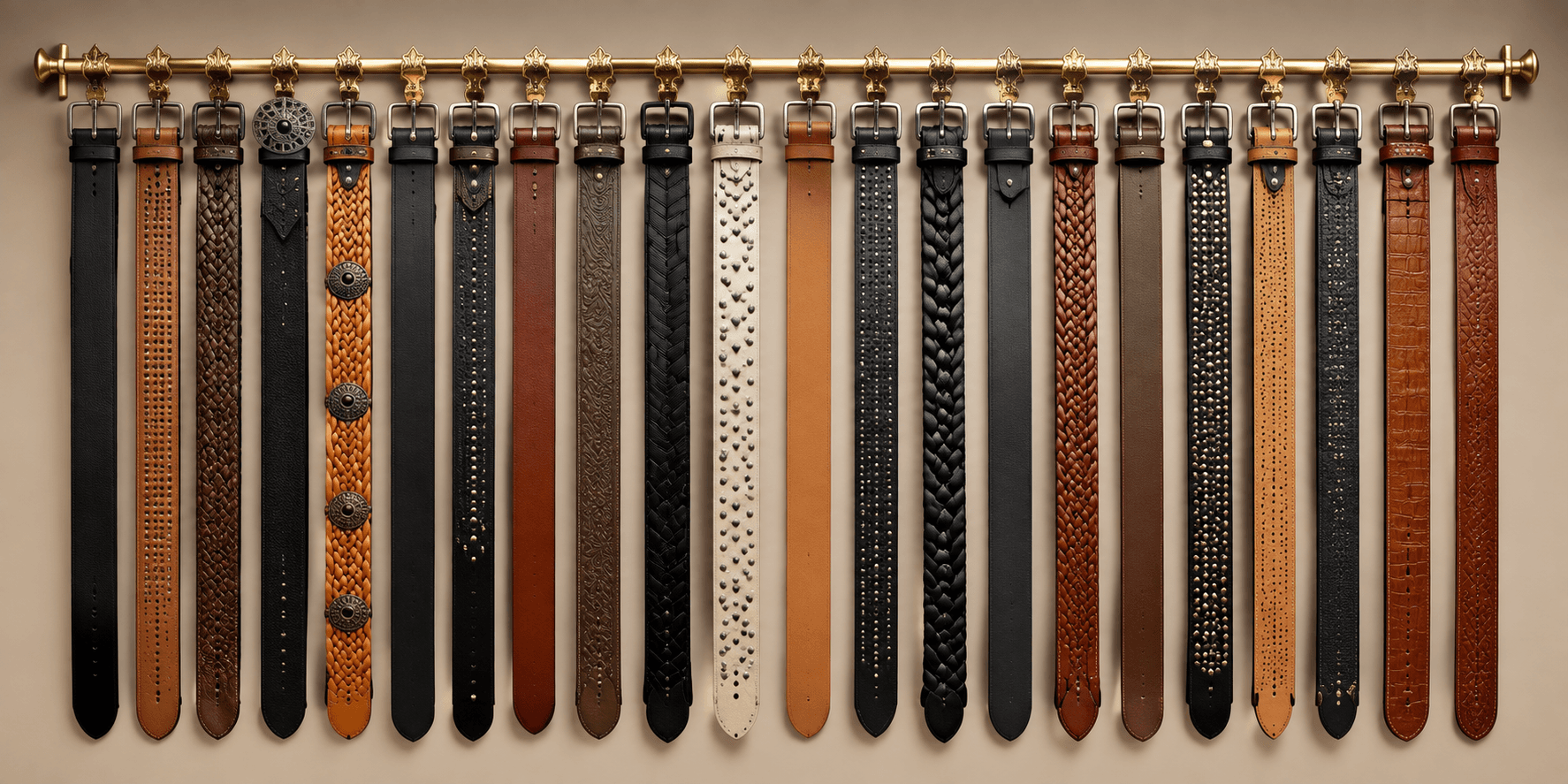 Leather belts