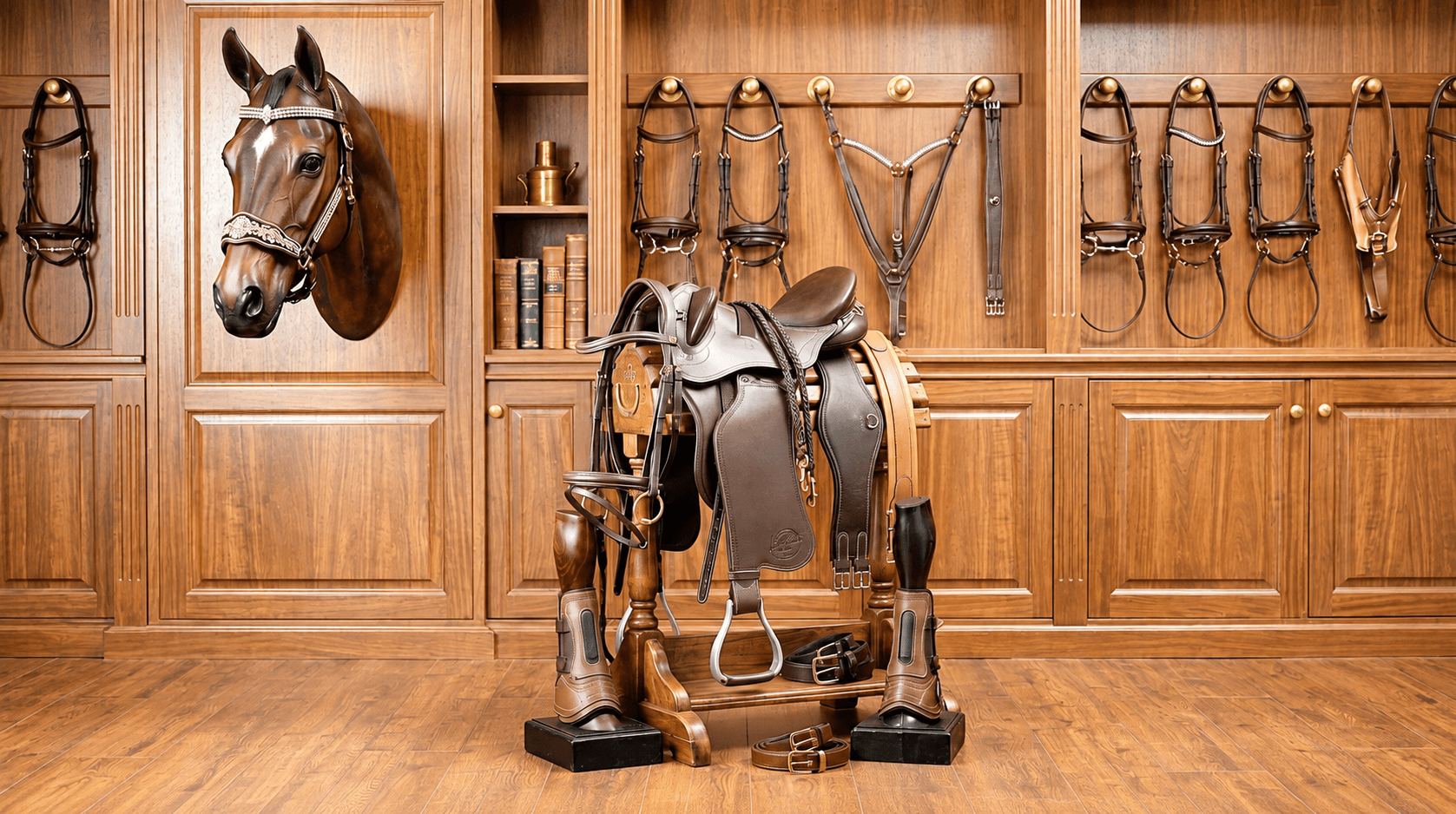 Premium equestrian leather goods